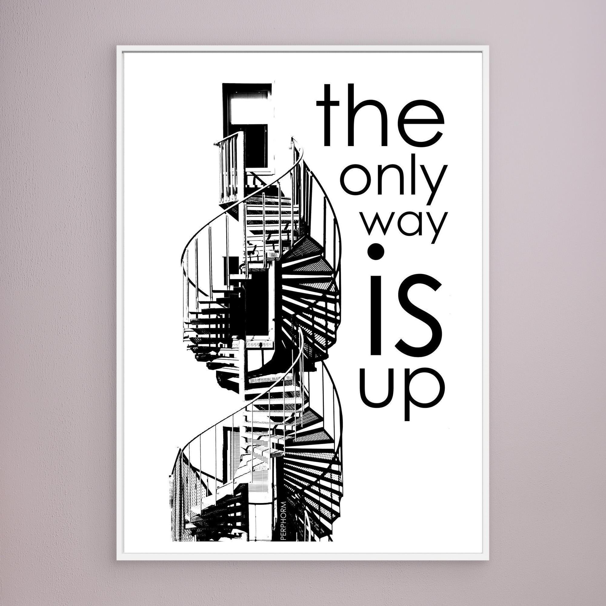 The only way is up
