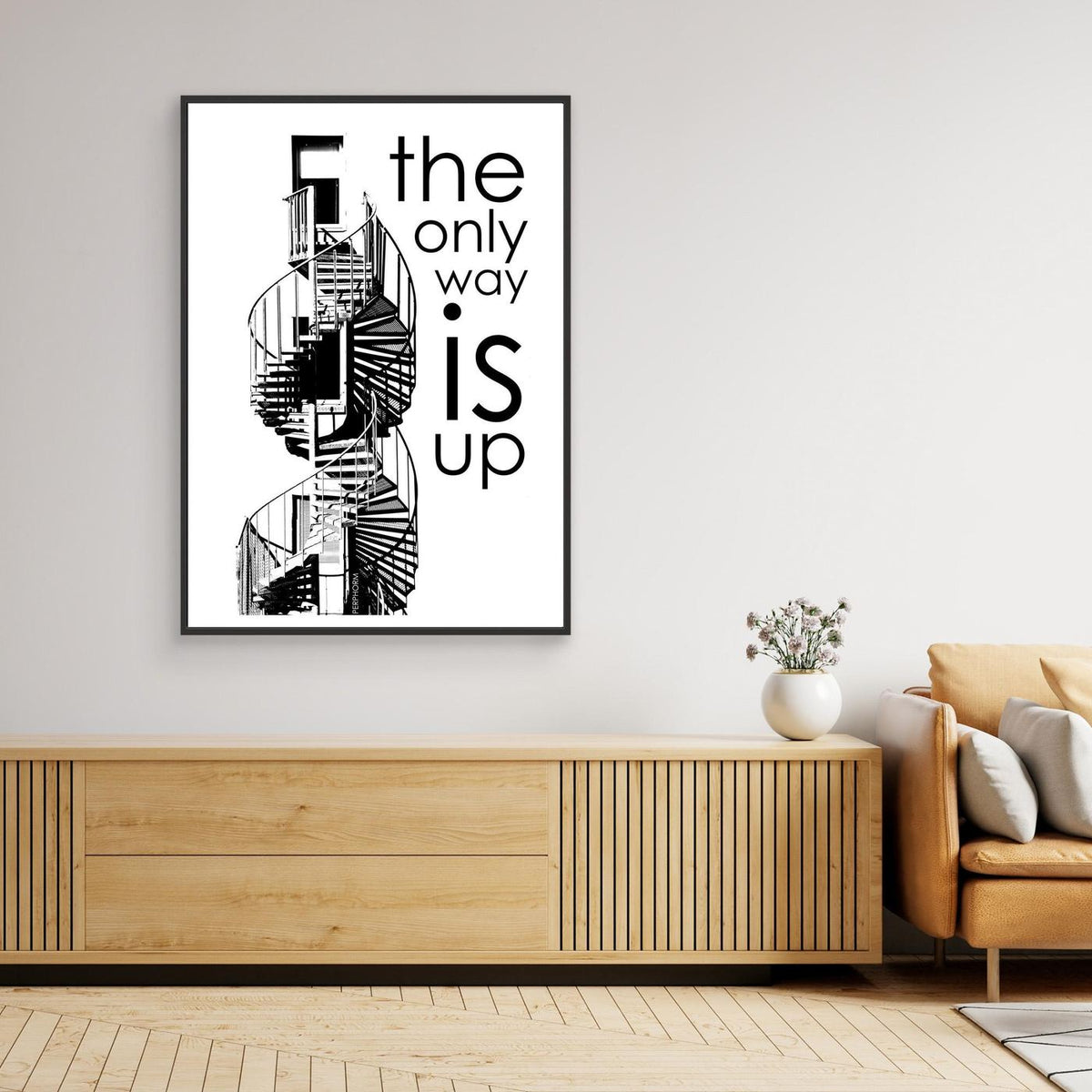 The only way is up