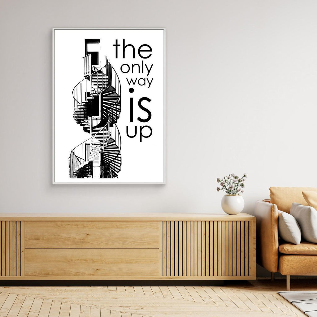 The only way is up