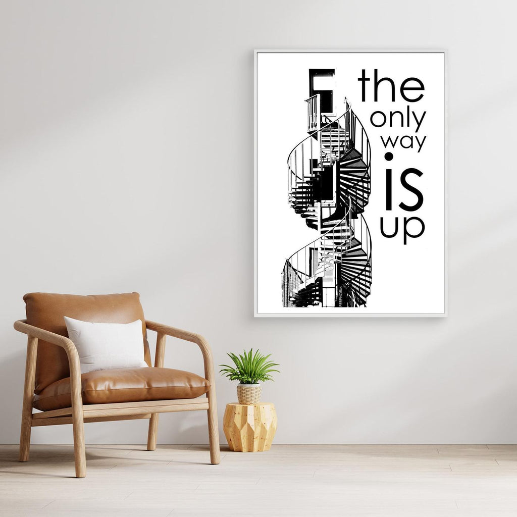 The only way is up